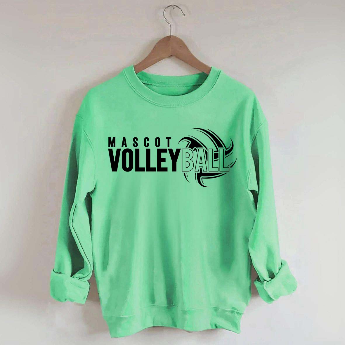 Volleyball Mascot Sweatshirt