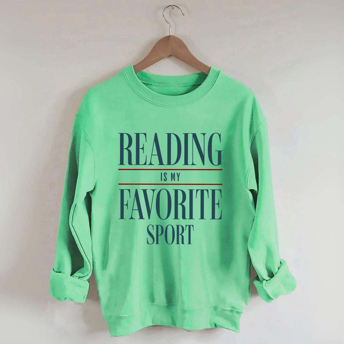 Reading Is my Favorite Sport Sweatshirt