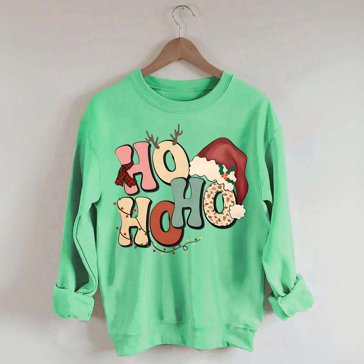 Adorables Christmas Ho Ho Ho Sweatshirt