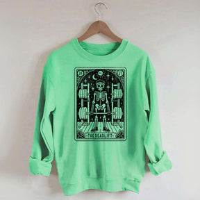 The Deadlift Tarot Card Sport Life Sweatshirt