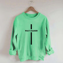Way Maker Religous Sweatshirt