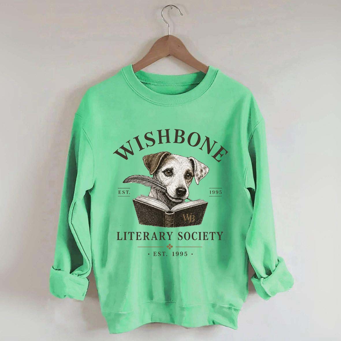 Wishbone Literary Society Nostalgia Dog Sweatshirt