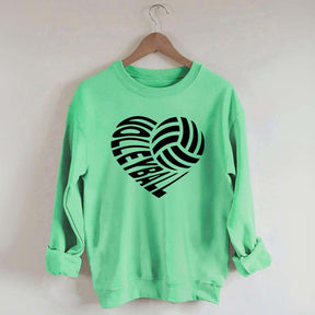 Love Volleyball Sweatshirt