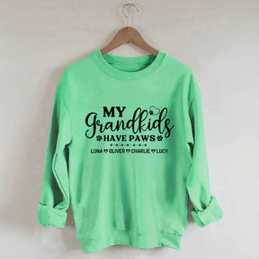 Personalized Fur Grandma Dog Sweatshirt