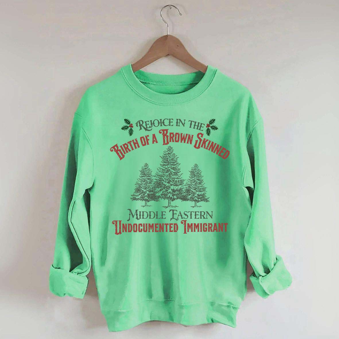 Feminist Christmas Liberal Sweatshrit
