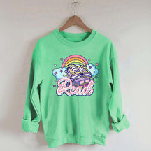 Rainbow School Book Lover Sweatshirt