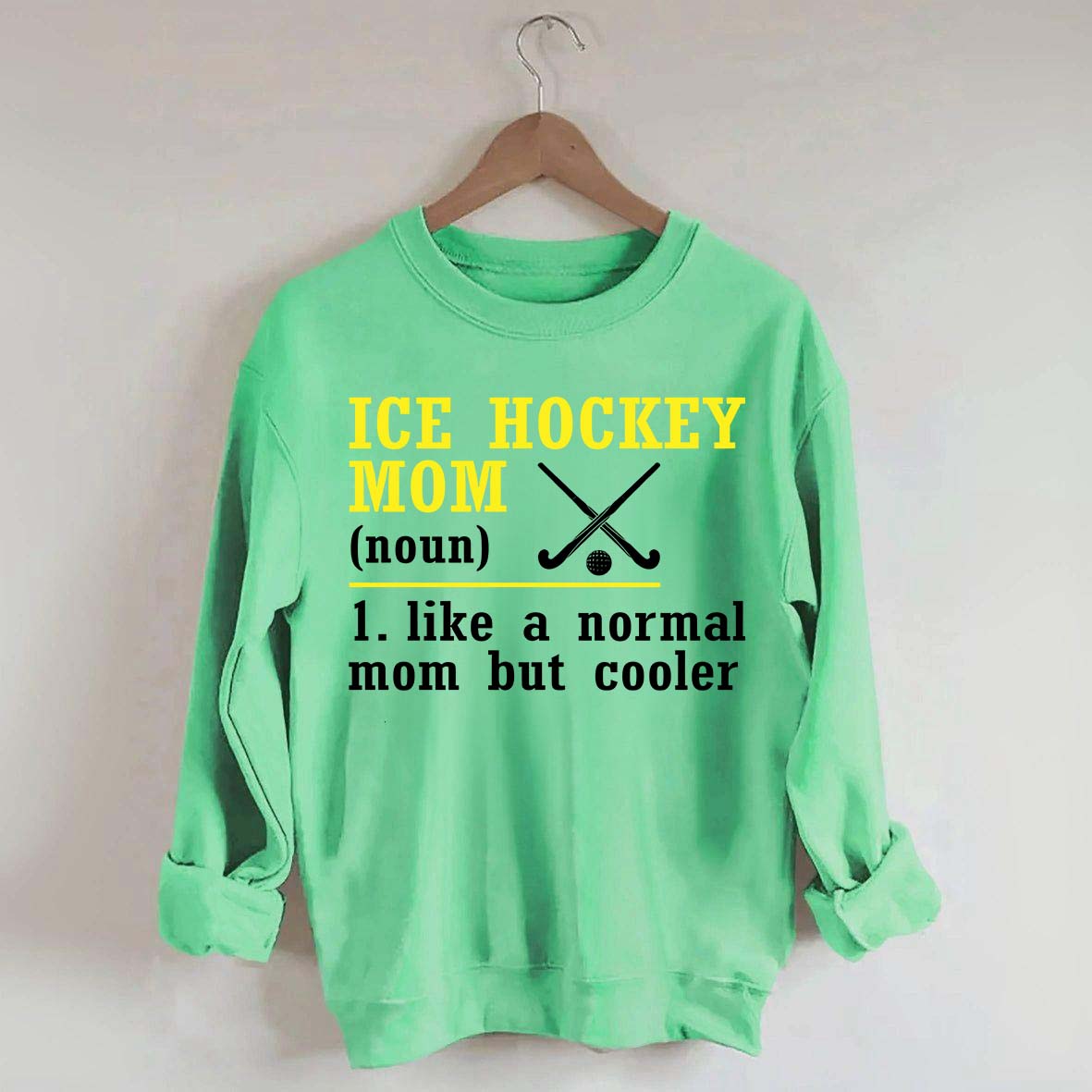 Ice Hockey Mom Like A Normal Mom Sweatshirt