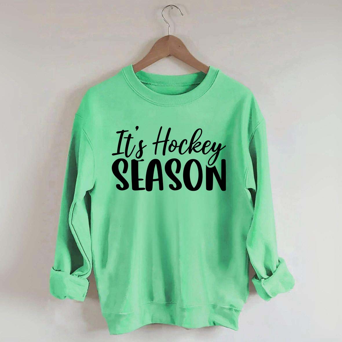 It's Hockey Season Minimalist Sweatshirt