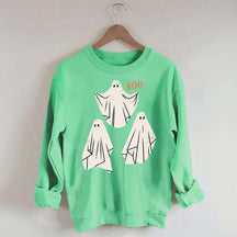 Retro Ghost Boo Sweatshirt