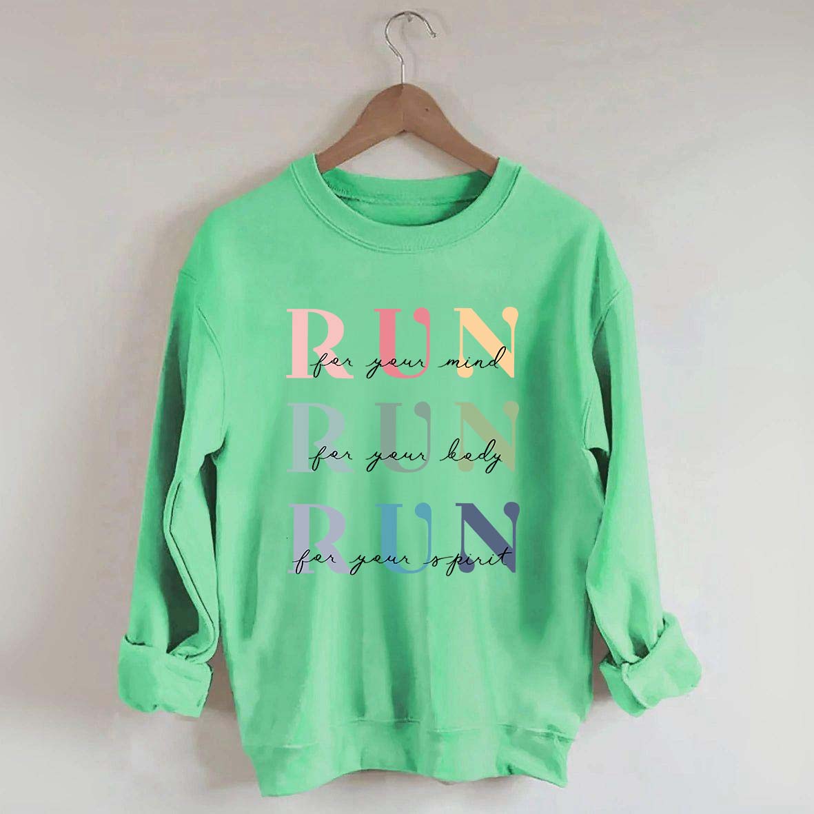 Marathon Athlete Run For Your Mind Sweatshirt