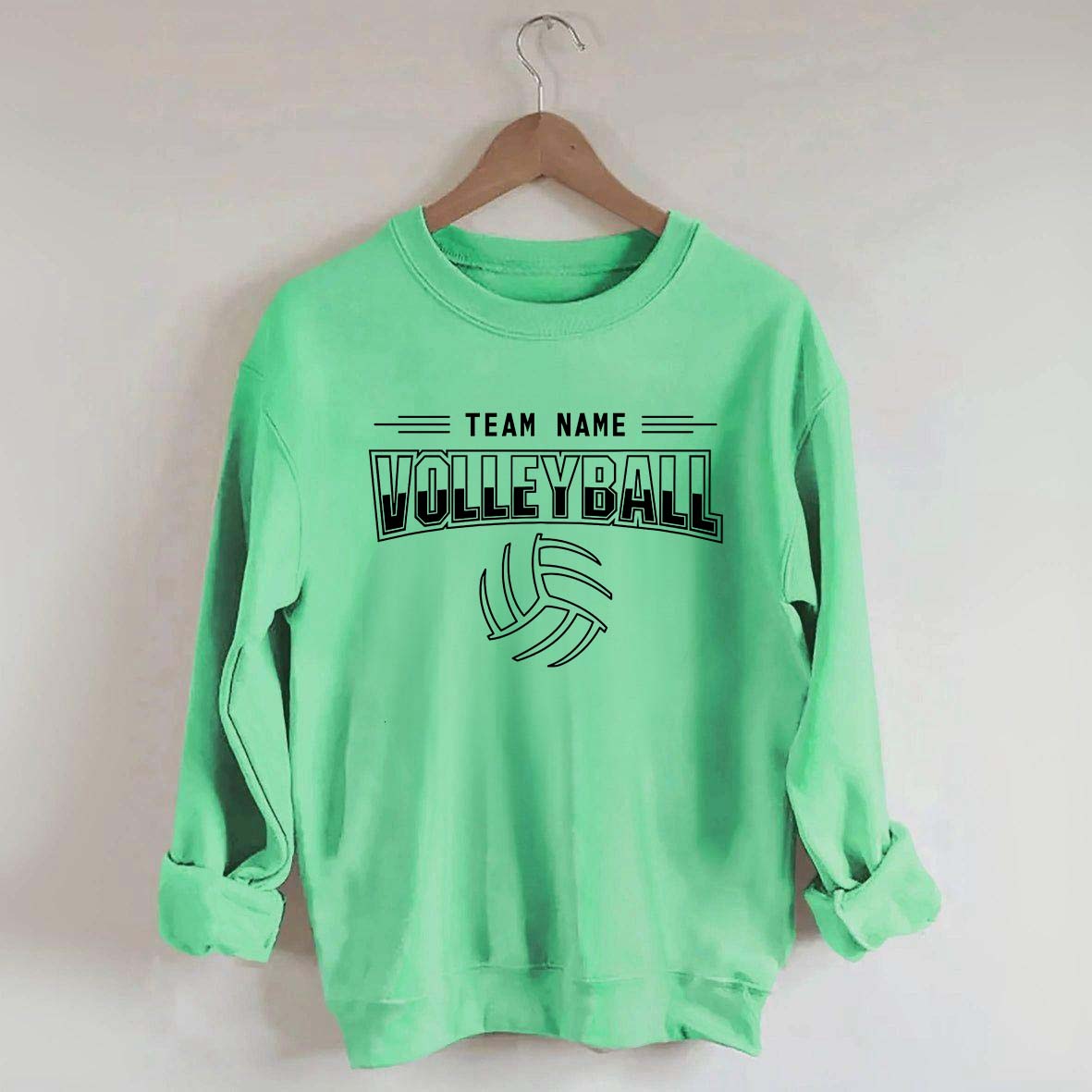 Custom Volleyball Sport Lover Sweatshirt