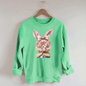 Stylish Bunny Easter Sweatshirt