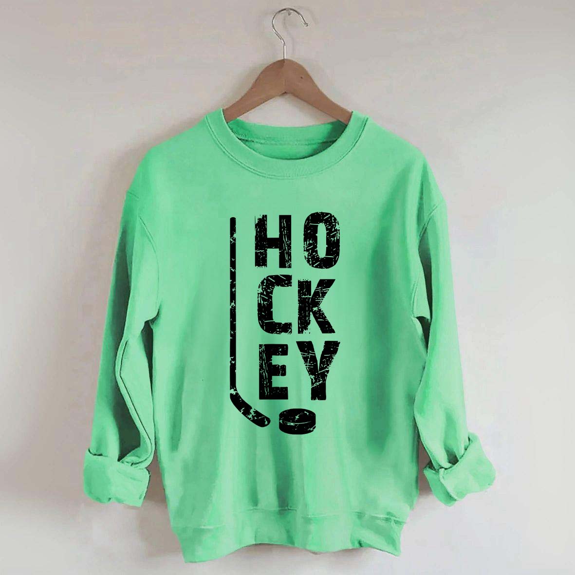 Astute Ice Hockey Player Sweatshirt