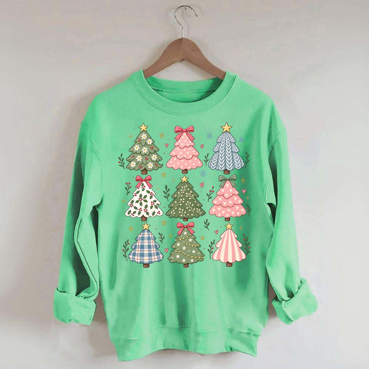 Boho Whimsical Christmas Sweatshirt