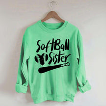 Softball Sister Game Days Sweatshirt