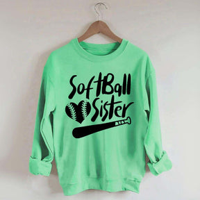 Softball Sister Game Days Sweatshirt