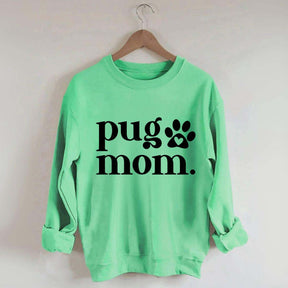 Pug Mom Minimalist Sweatshirt