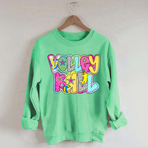 Preppy Volleyball Game Day Sweatshirt
