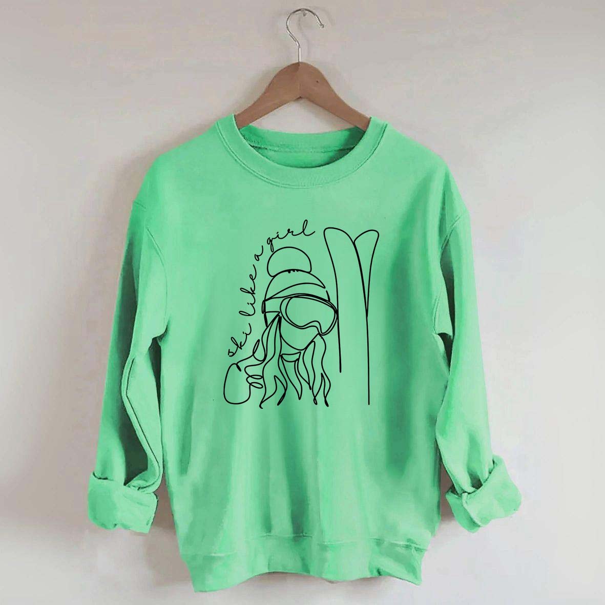 Ski Like a Girl Sweatshirt