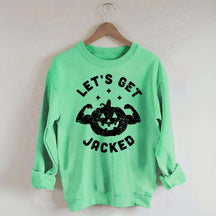 Halloween Workout Let's Get Jacked Sweatshirt