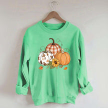 Fall Pumpkin Halloween Autumn Sweatshirt