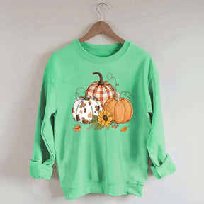 Fall Pumpkin Halloween Autumn Sweatshirt