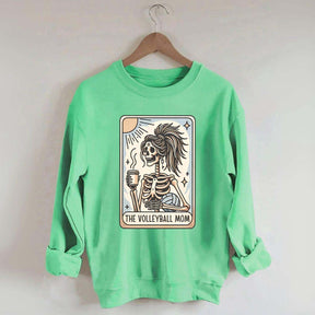 Volleyball Mom Tarot Card Sweatshirt