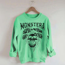 Monstera Funny Plant Lover Sweatshirt