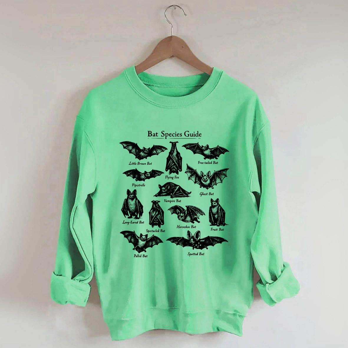 Retro Science Goth Nature Lover Biology Sweatshirt