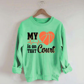 My Heart Is On That Count Sweatshirt