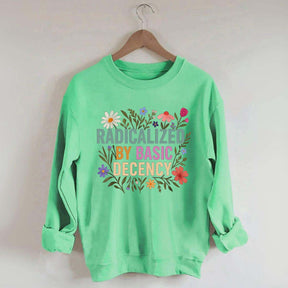 Progressive Floral Political Sweatshirt