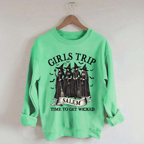 Retro Girls Trip Salem Sweatshirt