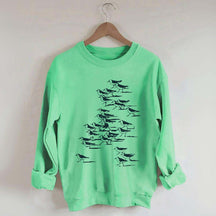 Birdwatching Vintage Shorebirds Sweatshirt