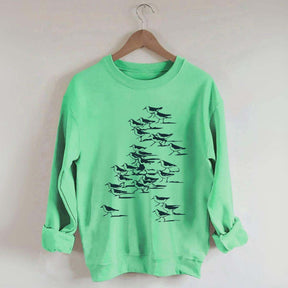 Birdwatching Vintage Shorebirds Sweatshirt