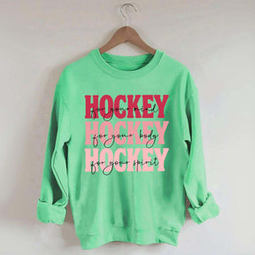 Hockey For Your Mind Motivational Sweatshirt