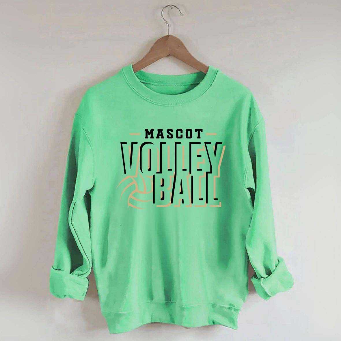 Custom Volleyball Lover Team Sweatshirt