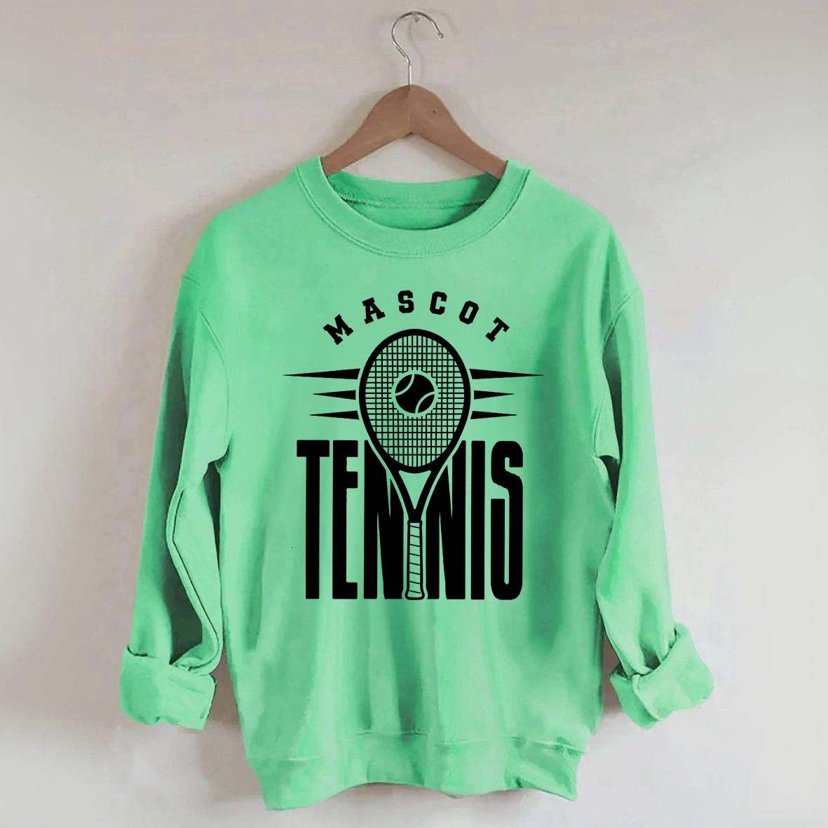 Tennis Mascot Team Sweatshirt