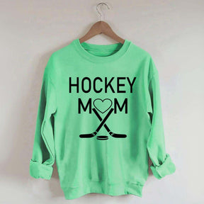 Hockey Mom Heart Sweatshirt