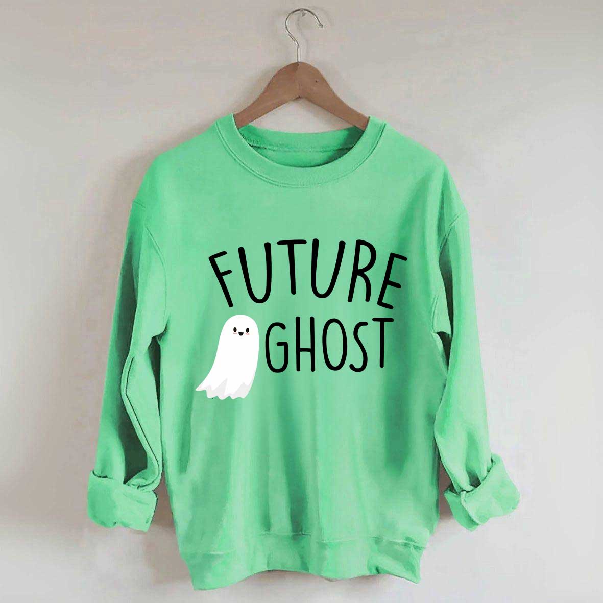 Future Ghost Halloween Sweatshirt