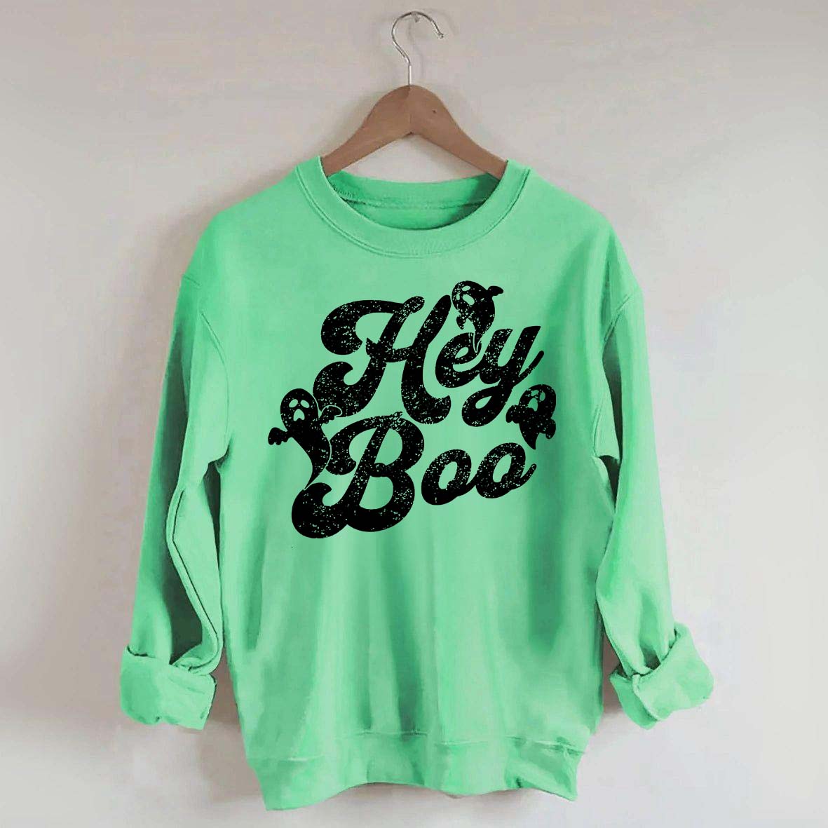 Retro Halloween Boo Sweatshirt
