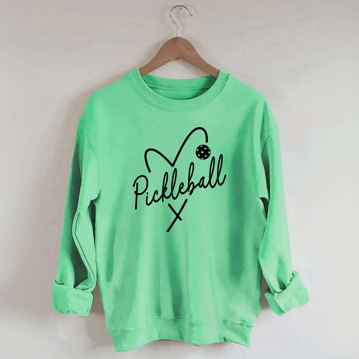 Pickleball Heart Sweatshirt