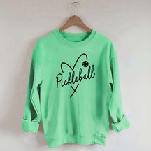 Pickleball Heart Sweatshirt
