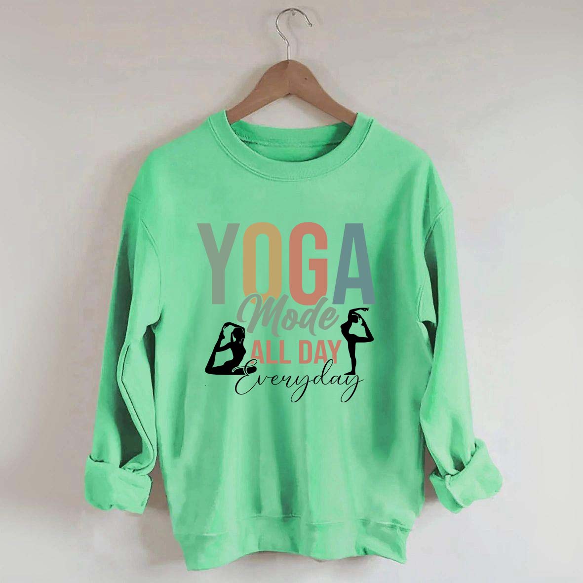 Yoga Made All Day Everyday Sweatshirt