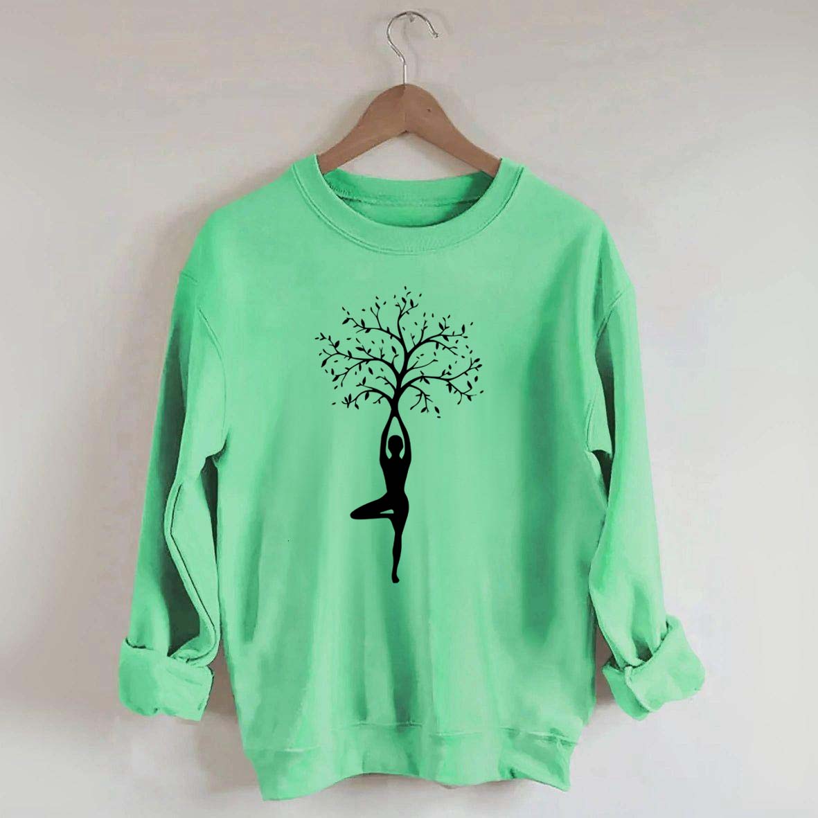 Yoga Tree Pose Sweatshirt