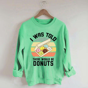 Retro Donut Lover Sweatshirt