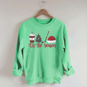 Christmas Hockey Lover Sweatshirt