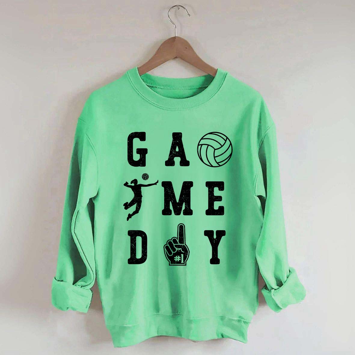 Game Day Volleyball Mama Sweatshirt