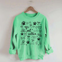 Comfort Colors Pet Sitter Dog Walker Sweatshirt