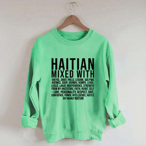 Haitian Definition Caribbean African Culture Sweatshirt