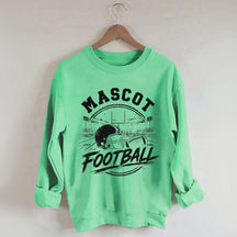 Custom Football Mascot Template Sweatshirt